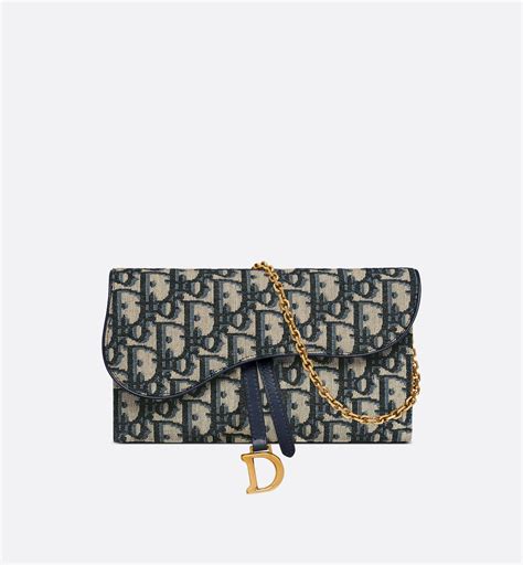 dior wallet on chain|long saddle wallet with chain.